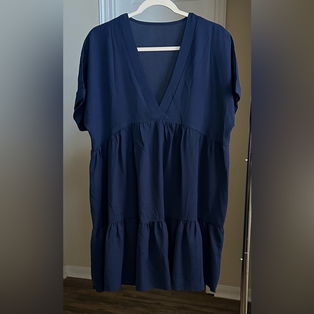 SHEIN V-Neck Dress